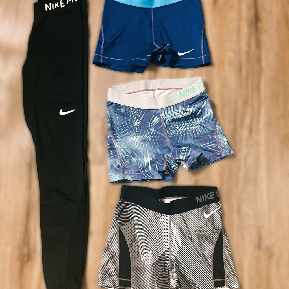 Nike Navy Blue Athletic Shorts